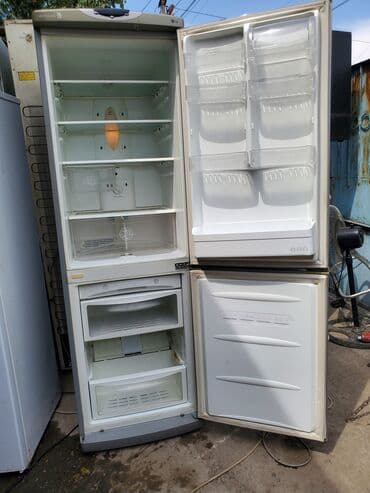 холодильник продою: Муздаткыч LG, Колдонулган, Эки камералуу, No frost, 80 * 180 * 70 — 4