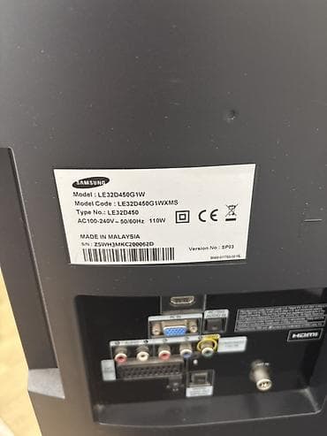 Телевизоры: Телевизор Samsung LE32D450 (32") с тумбой - Диагональ: 32" (81 см) — 3