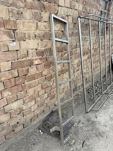 кованая вешалка напольная: Готовые перила, Материал: Нержавеющая сталь, Для лестницы, Б/у — 2