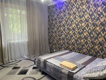 дом без хозян: 2 комнатная квартира на сутки Правда-Боконбаева Командированным — 5