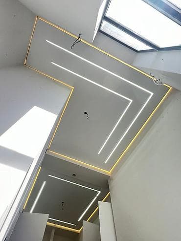 натяжной потолок бишкек: Натяжной потолок Матовое Монтаж — 9
