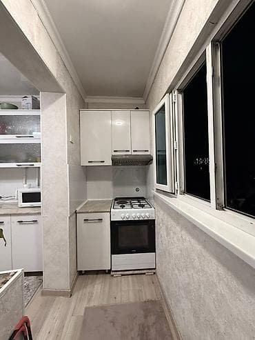квартира ош купит: 1 комната, 43 м², 106 серия, 7 этаж, Евроремонт — 6