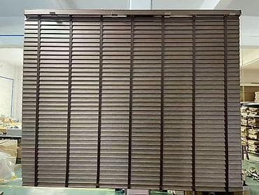 Деревянные горизонтальные жалюзи - Материал ламелей: дерево (тон at lalafo.kg Деревянные горизонтальные жалюзи - Материал ламелей: дерево (тон