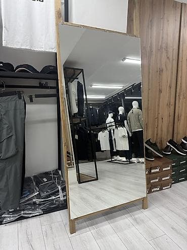 примерочный: Напольное зеркало в деревянной раме - Тип: напольное, одностороннее - — 2