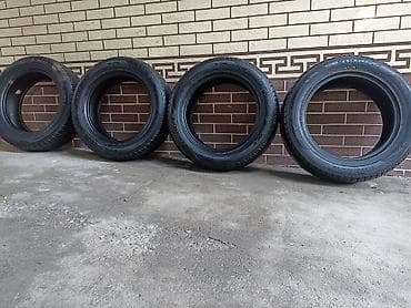 aion v plus 2022: Шины 235 / R 18, Лето, Б/у, Комплект, Корея, Kumho — 1