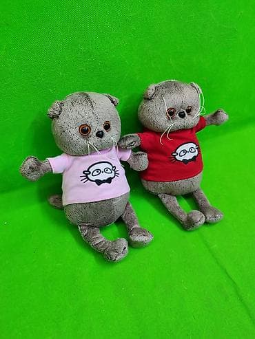 таба котик: Кот игрушка мягкая в ассортименте🐱 Комплектация товара: 1 из 2 котов — 4