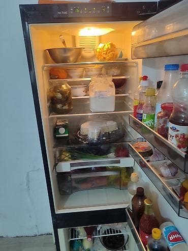 open box: Холодильник с нижней морозильной камерой, No Frost. Черный 16мин — 2