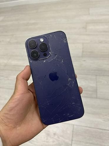 iphone 14 plus: IPhone 14 Pro, Б/у, 512 ГБ, Deep Purple, 60 % — 5