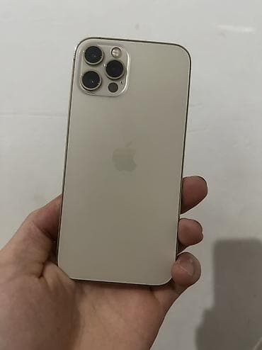 celeron n4500: IPhone 12 Pro, Б/у, 128 ГБ, Золотой, 76 % — 2