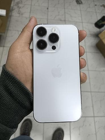 ssd 256: IPhone 14 Pro, Б/у, 256 ГБ, Серебристый, Зарядное устройство, 82 % — 2