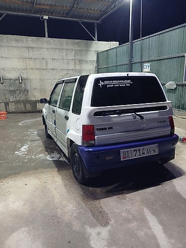 жеңил машина: Daewoo Tico: 1995 г., 1 л, Кол менен иштөөчү, Бензин, Хетчбек — 1