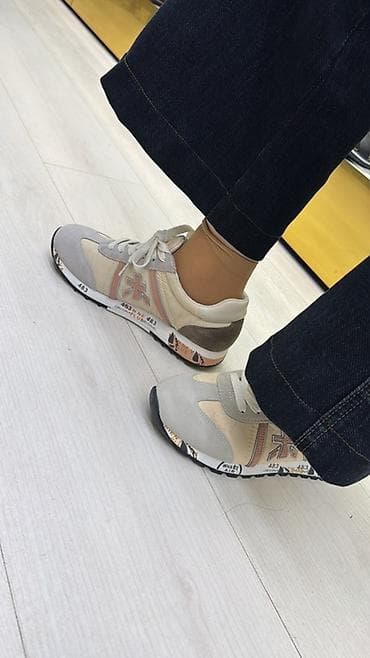 Кроссовки Premiata (женские) оригинал. - Модель с фирменной боковой