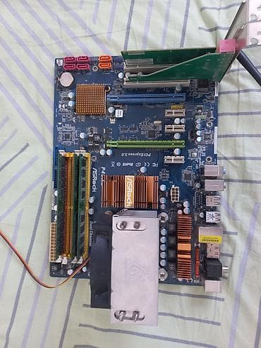 Материнская плата для ПК, Б/у, ASRock, LGA775, ATX