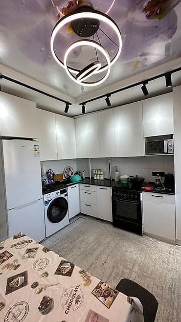 квартира с ремонтом джал: 2 комнаты, 52 м², Элитка, 9 этаж, Евроремонт — 3