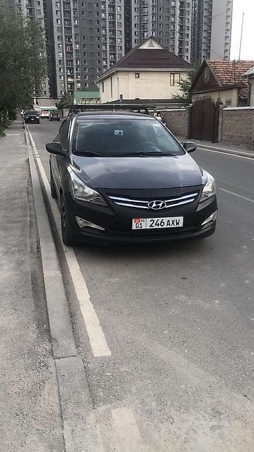 Транспорт: Hyundai Solaris: 2016 г., 1.4 л, Механика, Бензин, Седан — 1
