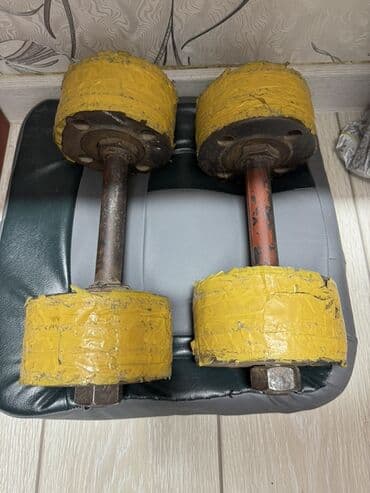 гантели наборные обрезиненные: Пара самодельных гантелей Описание: - Конструкция: стальной гриф с — 3