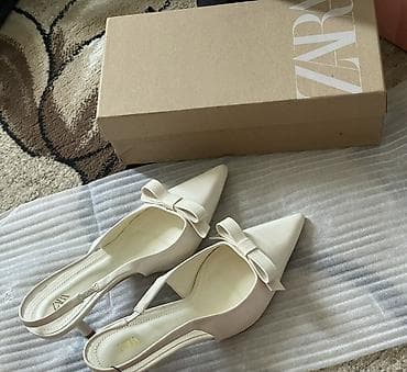 jimmy choo: Туфли, 37, Zara, Новый, цвет - Белый — 3