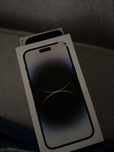 IPhone 14 Pro Max, Б/у, 256 ГБ, Black Titanium, Зарядное устройство, Коробка, 78 %