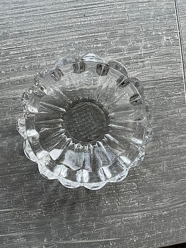 стекляный: Стекляные( хрустальные?) розетки для варенья, 6 штук-350 сом — 2