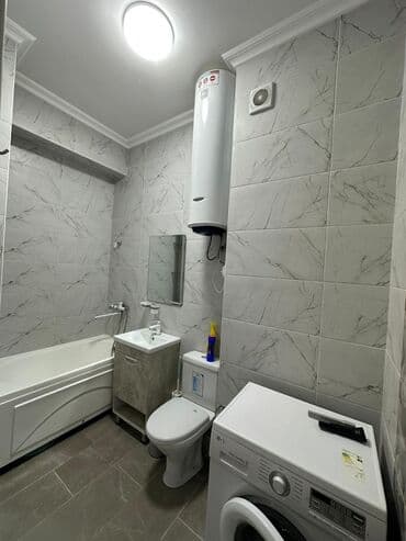 цены на однокомнатные квартиры в бишкеке: 1 комната, 47 м², Элитка, 13 этаж, Евроремонт — 6