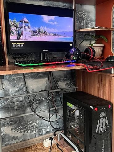 hoco dss03: Компьютер, ядер - 4, ОЗУ 16 ГБ, Для работы, учебы, Б/у, Intel Core i5, NVIDIA GeForce GTX 1050, HDD + SSD — 8