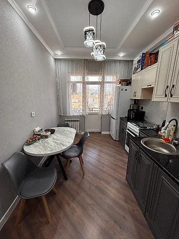 сдается квартира мкр достук: 2 комнаты, 45 м², Элитка, 12 этаж, Евроремонт — 9