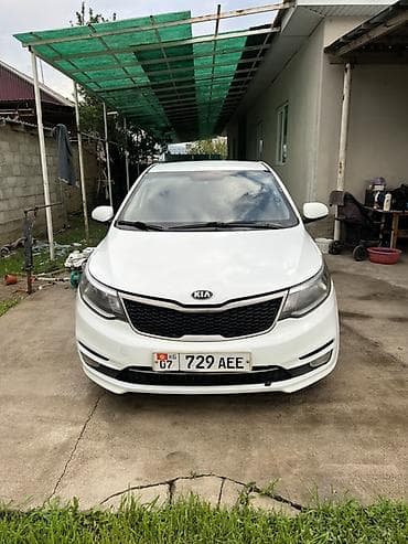машина в киргизии купить: Kia Rio: 2016 г., 1.6 л, Автомат, Бензин, Седан — 1