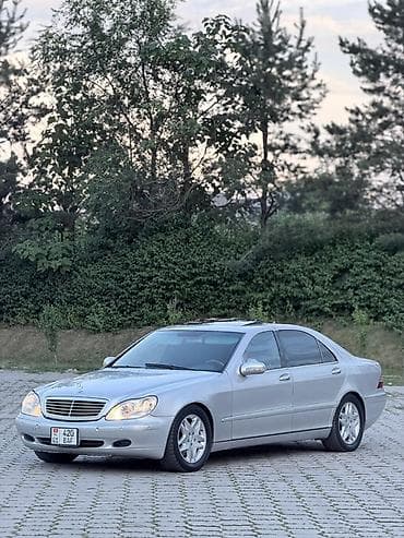 местоположение: Mercedes-Benz S-Class: 2000 г., 5 л, Автомат, Бензин, Седан — 1