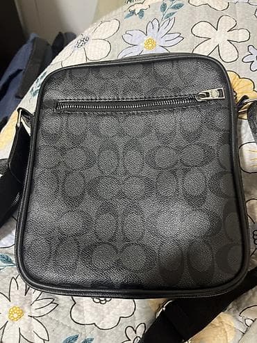 Другие комплектующие: Классическая сумка, Coach, Материал: Комбинированный материал, Регулируемый ремень, Унисекс, Новый — 2