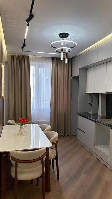 2 бөлмө, 60 м², Элитка, 11 кабат, Дизайнердик оңдоо