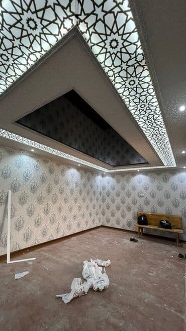 сейф пакет: Натяжной потолок жасайбыз тез жана сапаттуу 3D 1кв ом гланцывый 1кв — 21