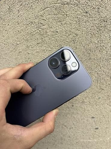 IPhone 14 Pro, Б/у, 128 ГБ, Черный, 81 % — 2