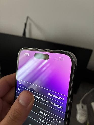 a 13: IPhone 14 Pro Max, Б/у, 256 ГБ, Deep Purple, Защитное стекло, 100 % — 5