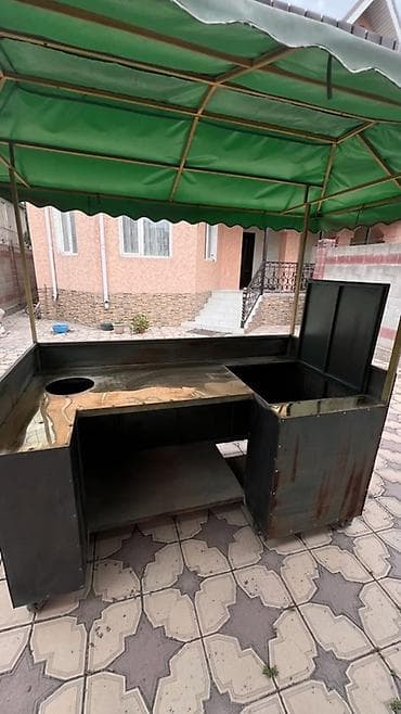 сдаю сталовой: Передвижной торговый киоск с навесом, прилавок для уличной торговли — 6