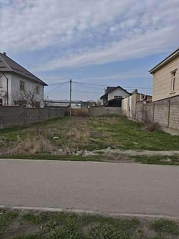 бишкек жер уй сатылат: 6 соток, Курулуш, Кызыл китеп — 9