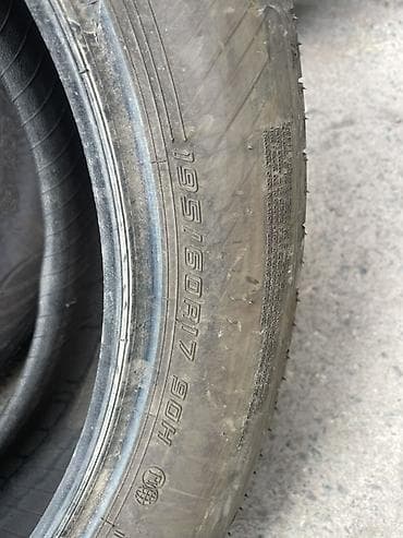 17: Шины 195 / 60 / R 17, Лето, Б/у, Пара, Легковые, Япония, DUNLOP — 2