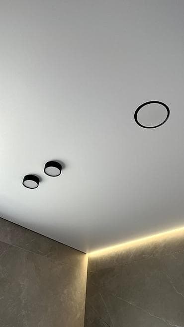 лампа с лупой: Линейные световые линии в потолке — современная архитектурная — 7