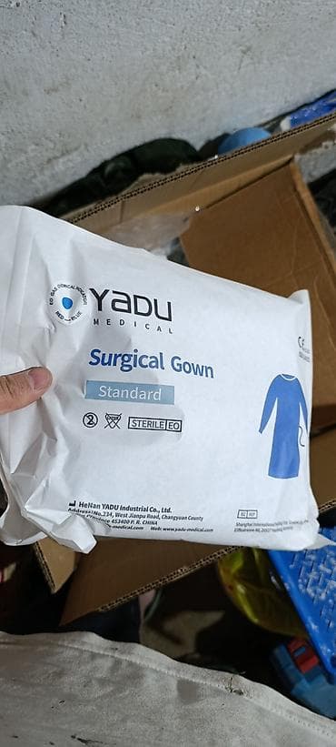 Хирургический халат YADU Medical, Standard - Одноразовый стерильный