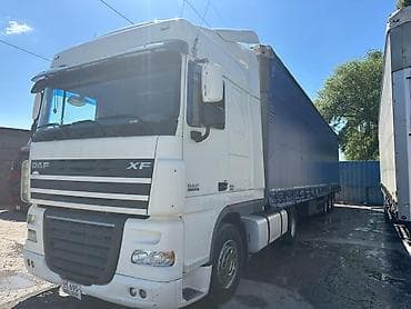 bmw m: Тягач, DAF, Тентованный — 3