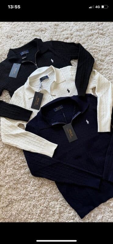 фирменные часы: Мужской свитер, Все размеры, Polo Ralph Lauren, Новый — 2