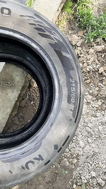 гранаты на фит: Шины 215 / 60 / R 16, Лето, Б/у, Комплект, Легковые, Корея, Kumho — 2