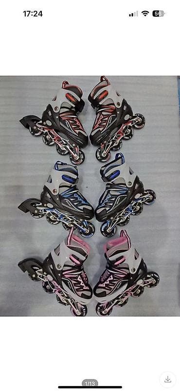 Раздвижные роликовые коньки для детей/подростков - Тип: роликовые