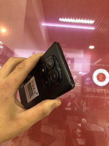 iphon 5: Redmi, Redmi Note 14 Pro, Б/у, 256 ГБ, цвет - Черный, 1 SIM, 2 SIM, eSIM — 4