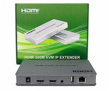 5v: HDMI Extender 200M KVM IP Extender Профессиональный HDMI удлинитель — 1