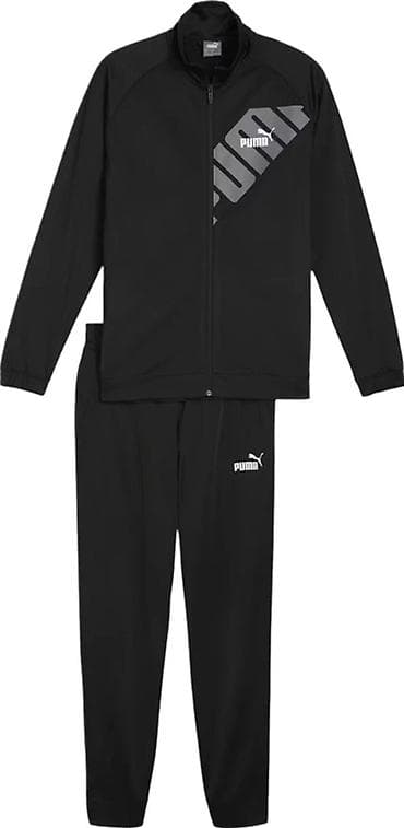 пума штаны: Мужской спортивный костюм PUMA (кофта + брюки), черный Размер : XL - — 5