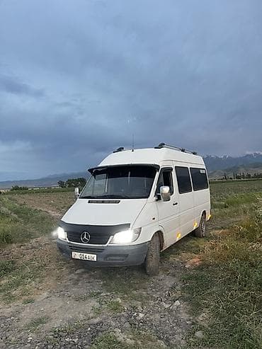 Транспорт: Mercedes-Benz Спринтер: 2000 г., 2.9 л, Механика, Дизель, Фургон — 2