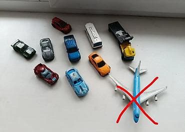 gamecube games: Набор игрушечного транспорта - Коллекция из 10 моделей: 8 легковых — 1