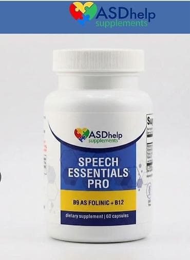 протесол капсула: Продаю Speech Essentials Pro от ASDhelp 30 капсул - 3200 сом — 1