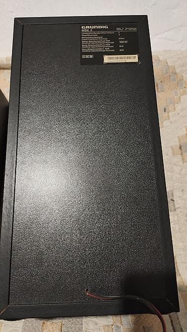 Аудиотехника: GRUNDIG MBX ||, made in West Germany, 3х полосние акустические — 4