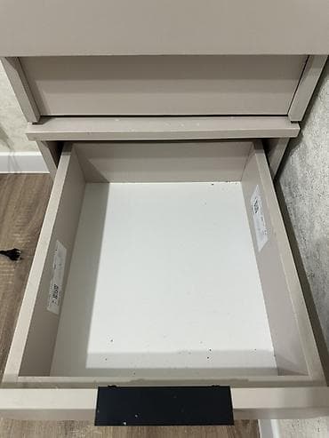 Кийим үчүн комоддор: Кийим үчүн комод, Жаңы, Күзгүсүз, ЛДСП, түсү - Боз, Өзү алып кетүү, Акылуу жеткирүү — 4